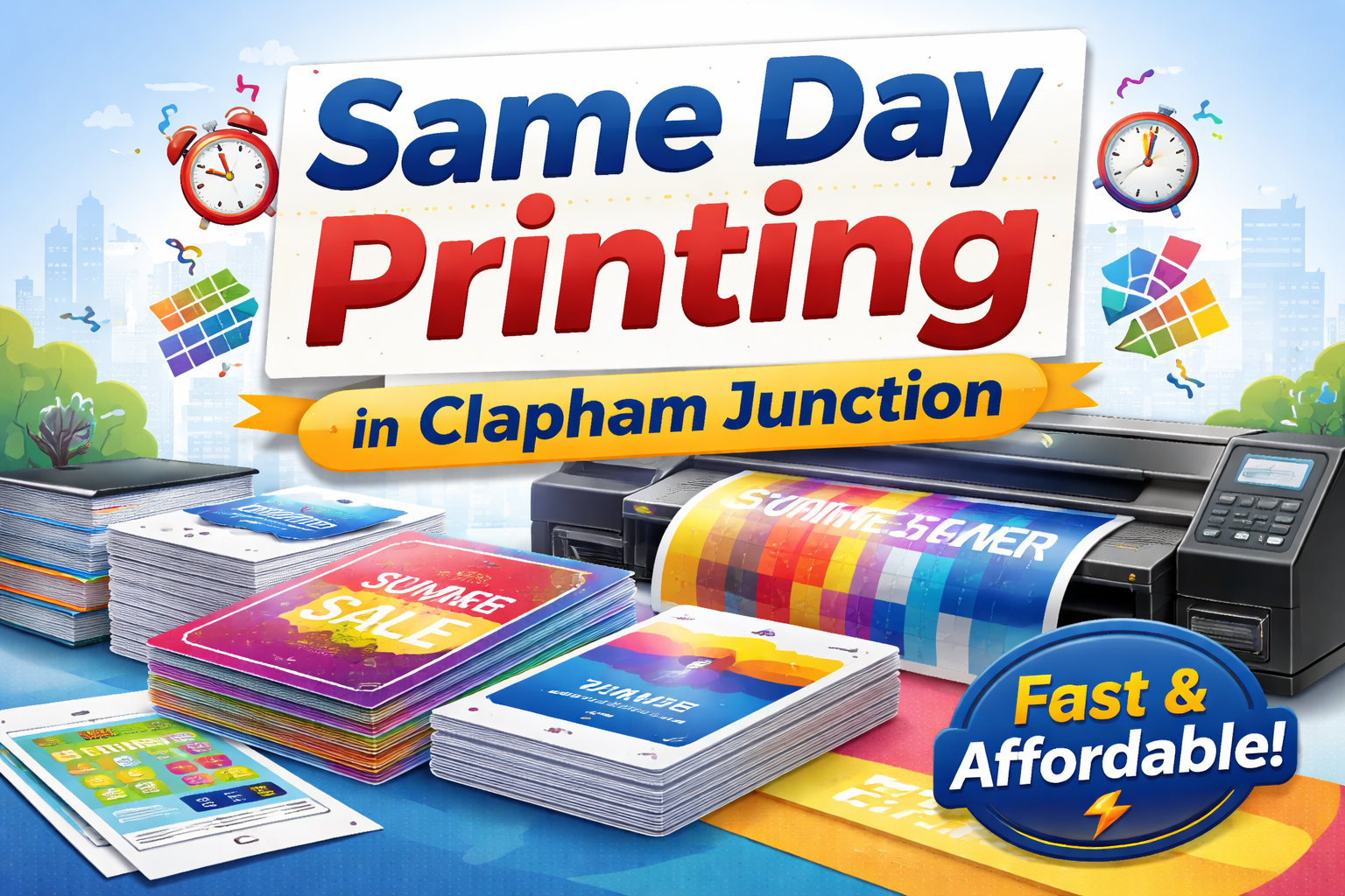 Same Day Printing in Clapham Junction – Fast & Affordable Printing ...